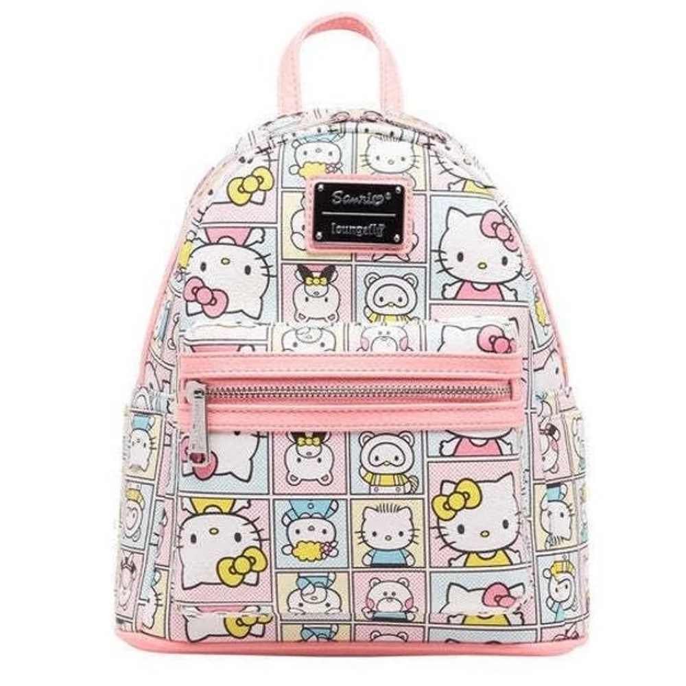 Loungefly Loves Sanrio Pastel Portrait Mini Backpack
